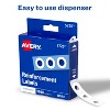 Avery Hole Reinforcement Label Stickers, White, 1,000 Per Pack, 2 Packs, 2,000 Total Labels (05720) - 2 of 4