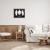Stupell Industries Hey Boo Three Ghosts Floating Frame Canvas Art - 3 of 4