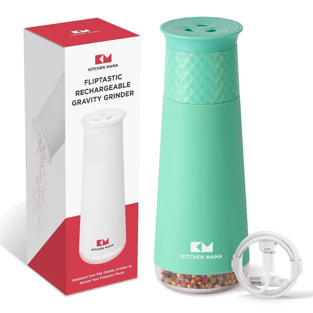 Kitchen Mama Salt and Pepper Grinder Teal