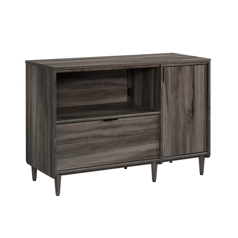 Photos - Mount/Stand Sauder Clifford Place TV Stand for TVs up to 46" with Storage Jet Acacia  