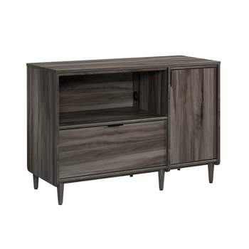 Clifford Place TV Stand for TVs up to 46" with Storage Jet Acacia - Sauder