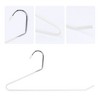 REGALWOVEN Non-Slip Open Ended Metal Space Saving Clothes Hangers 10 Pcs - 3 of 4