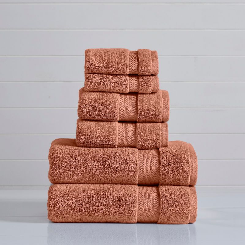 Modern Threads Luxury Quick Dry 6-Piece Cotton Adult Towel Set., 2 of 5