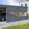 Covers&All Outdoor Clear Panel Curtain, Outdoor Curtains for Patio, Waterproof & Weather Resistant Tarp - 2 of 4