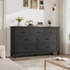 7 Dresser for Bedroom, 54" Wide Wooden Drawer Dresser with Storage Freestanding, Closet Storage Chest - 2 of 4