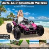 24V Ride On UTV,130W Electric Powered UTV with Remote Control,Spring Suspension,LED Light, 4 Shock Absorbers,Music,UTV for Kids - 3 of 4
