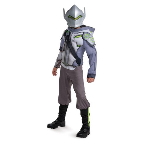Disguise Overwatch Genji Deluxe Child Muscle Costume | X-large (14 