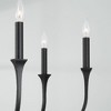 Capital Lighting Decklan 6 - Light Chandelier in  Black Iron - 4 of 4