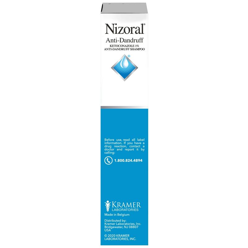 Nizoral Anti Dandruff Shampoo with 1% Ketoconazole, Clean Fresh Scent, 6 of 12
