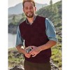 Men's V Neck Sweater Vest Checkered Sleeveless Pullover Knitwear Vest Business Casual Knitted Sweater - 2 of 3