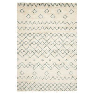 Claire Area Rug - Ivory / Blue (5