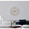 Sorbus Large Wall Clock for Living Room Decor - Roman Numeral Wall Clock for Kitchen - 16 inch Wall Clock Decorative - 2 of 4