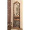 Wood Scroll Distressed Door Inspired Wall Decor: Vertical Rustic Art - Olivia & May - 3 of 4