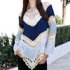Anna-Kaci Women's V-Neck Crochet Summer Coverups for Everyday Looks - 4 of 4
