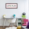 Stupell Industries Let's Play Floral Pattern Framed Giclee Art - 3 of 4