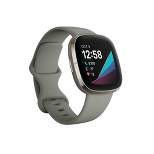 Fitbit Sense Smartwatch Silver with Sage Band