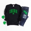 Simply Sage Market Women's Graphic Sweatshirt Irish Varsity Grunge St. Patrick's Day - 3 of 3