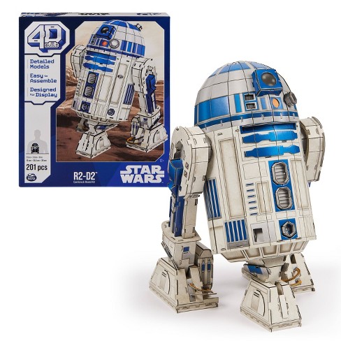 4d Build - Star Wars R2-d2 Model Kit Puzzle 201pc : Target