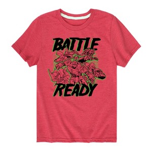 Boys' - Transformers - Battle Ready Short Sleeve Graphic T-Shirt - 1 of 3