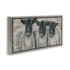 Stupell Industries Three Sheep Trio Portrait, 25" x 11" - 3 of 4