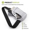 Unique Bargains Small Anti Theft Crossbody Sling Backpack Nylon Chest Bag Fanny Pack 1 Pc - 4 of 4