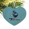 University of San Diego Toreros Heart Love Wood Christmas Tree Holiday Ornament - 2 of 3