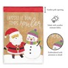 Magnolia Garden Laissez Le Bon Temps Rouler Santa Snowman 13 x 18 Inch Polyester Garden Flag - 2 of 2
