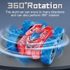 INFURNIC Toy Vehicles Double Sided Stunt Car All Terrain Action Toy for Kids Thrilling Adventure Play, Blue, 7.41"*5.27"*3.12" - 4 of 4