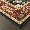Oriental Weavers Kashan Indoor and Outdoor Area Rug, 8' x 11', Red/Ivory - 3 of 4