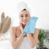 Unique Bargains Cotton Printed Absorbent Comfort Face Towel 6 Pcs - 3 of 4