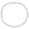EVERLY JEWELRY | Sterling Silver 9-10mm Cultured Freshwater Pearl Strand Necklace, 18" - 2 of 4