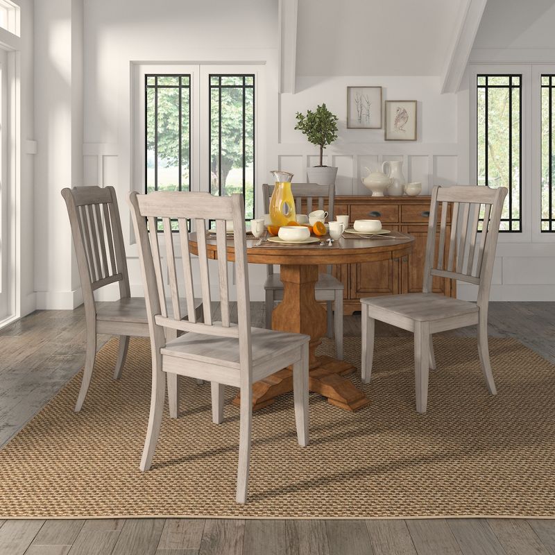 South Hill Slat Back Dining Chair 2 in Set - Inspire Q&#174;, 4 of 11
