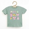 The Juniper Shop Coquette Watercolor School Chart Toddler Short Sleeve Tee - 2 of 4