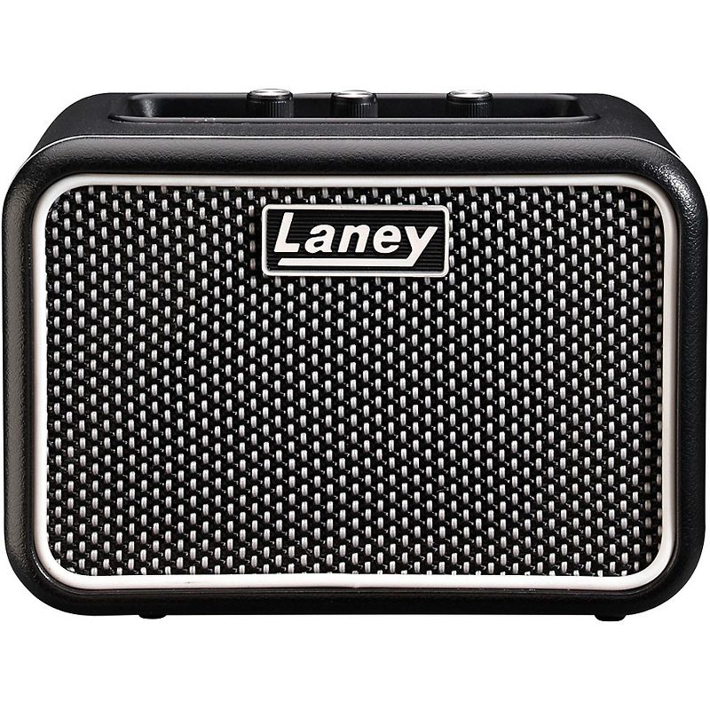 Laney Mini-SuperG 3W 1x3 Guitar Combo Amp Black and Silver, 1 of 3