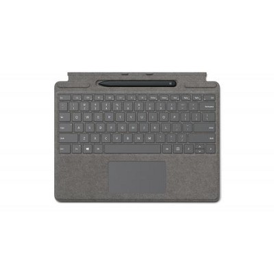 Microsoft Surface Pro X Signature Keyboard Platinum with Slim Pen - Full mechanical keyset - Surface Pro X Slim Pen included