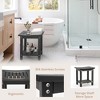 Arceso HDPS Shower Bench Seat, Bath Spa Foot Stool for Inside Shower Waterproof - 4 of 4