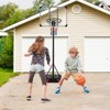 Costway 5.9-6.9 FT Portable Outdoor Basketball Hoop System w/ Shatterproof Backboard - 3 of 4