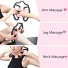 5 Star Super Deals Quad Handheld Massager 360° Deep Tissue Muscle Roller Massage Ball for Muscle Pain Relief, Cellulite and Fascia Release - 3 of 4