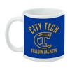 New York City College of Technology Yellow Jackets Logo Ceramic Coffee Mug Novelty Gift Mugs for Coffee Tea and Hot Drinks 11oz White - 3 of 4