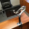 Ergotron Desk Mount for Flat Panel Display Polished Aluminum 45360026 - 3 of 4