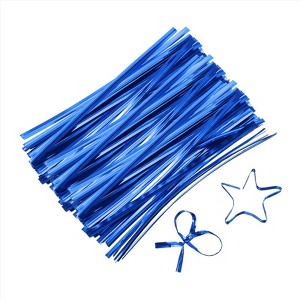 Unique Bargains Reusable Plastic Coated Metallic Durable Twist Ties 800 Pcs - 1 of 4