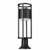 Z-Lite Luca 1 - Light Lantern in  Black - 2 of 4