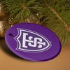 University of St. Thomas Primary Logo Porcelain Holiday Christmas Tree Ornament  2.8" (7.1 cm) - 4 of 4