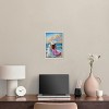 Art Remedy Girl and Her Best Friend Colorful Coastal Wall Art Framed - 2 of 4