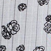 grey rose pinstripe