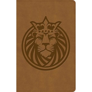 CSB Kids Bible, Anglicised Edition, Lion Leathertouch - by  Csb Bibles by Holman (Leather Bound) - 1 of 1