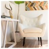 Alyssa New Velvet Armchair - Christopher Knight Home - 2 of 4