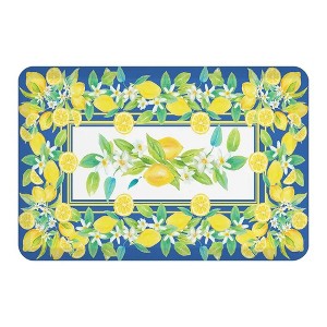 Lovely Lemons 20" x 30" Anti-Fatigue Kitchen Mat - 1 of 2