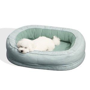 FUNNY FUZZY Dog Bed for Medium Large Dogs - Orthopedic Dog Sofa with Removable Washable Cover and Anti-Slip Bottom - 1 of 1