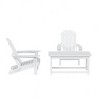 WestinTrends  3-Piece Outdoor Paio Adirondack Conversation Set - 3 of 4